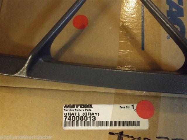 Maytag Jenn Air Gas Stove 74006013 Grate (gray) NEW IN BOX Maytag Jenn Air Gas Stove 74006013 Grate (gray) NEW IN BOX